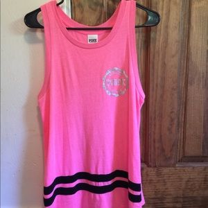 Victoria’s Secret pink shirt